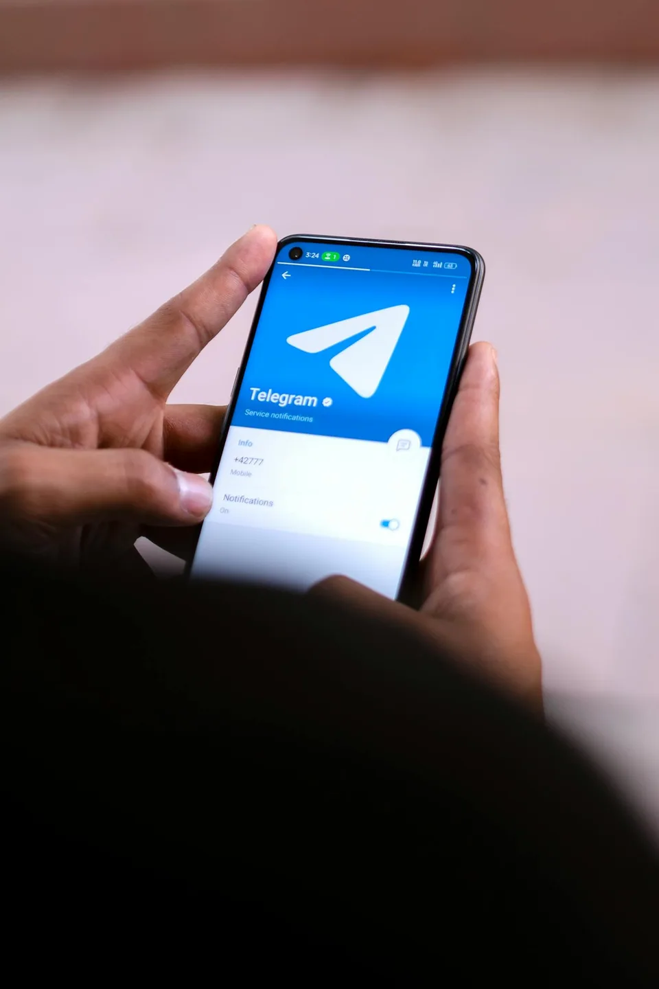 Opening Mines BOT via Telegram